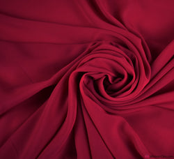 Georgette Fabric / Cerise