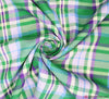 Polyviscose Tartan Fabric / Contemporary Glasgow Green