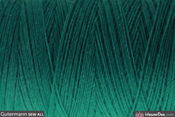Gütermann - Sew-All Polyester Sewing Thread - Colour: #167 Blue Green - WeaverDee.com Sewing & Crafts - 1