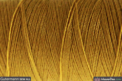 Gütermann - Sew-All Polyester Sewing Thread - Colour: #286 Old Gold - WeaverDee.com Sewing & Crafts - 1