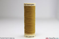 Gütermann - Sew-All Polyester Sewing Thread - Colour: #286 Old Gold - WeaverDee.com Sewing & Crafts - 1