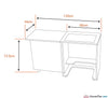 Horn - Horn Cub Plus 1010 Sewing Machine Cabinet - WeaverDee.com Sewing & Crafts - 10