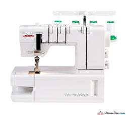 Janome CoverPro 2000CPX Cover Stitch Machine • EX-DISPLAY • SAVE £200