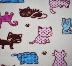 Polar Fleece Fabric - Kittens