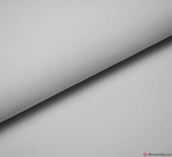 Leather Look Fabric / White