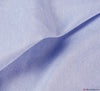 Plain Polycotton Chambray Fabric - Light Blue