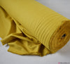 Plain Linen Blend Fabric - Light Mustard