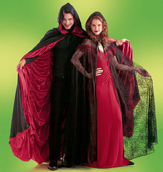 McCall's - M4139 Misses'/Men's/Teen Boys' Lined & Unlined Cape Costumes - WeaverDee.com Sewing & Crafts - 1