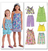 McCall's - M5797 Children's/Girls' Tops, Dresses, Shorts and Pants - WeaverDee.com Sewing & Crafts - 2