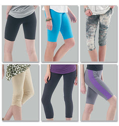 McCall's - M6360 Misses'/Women's Leggings In 4 Lengths - WeaverDee.com Sewing & Crafts - 1