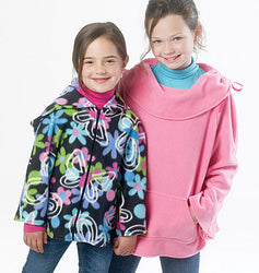 McCall's - M6431 Girls' Poncho Coats - WeaverDee.com Sewing & Crafts - 1