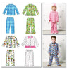 McCall's - M6458 Kid's Pyjama Tops & Pants - WeaverDee.com Sewing & Crafts - 4