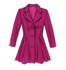 McCall's - M6800 Misses'/Miss Petite Lined Coats, Belt + Detachable Collar & Hood - WeaverDee.com Sewing & Crafts - 8