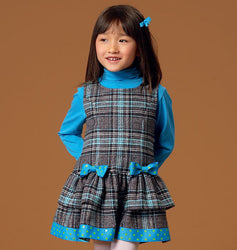 McCall's - M7008 Children's/Girls' Jumpers - WeaverDee.com Sewing & Crafts - 1