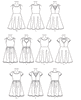 McCall's - M7079 Girls'/Girls' Plus A-Line Dresses - WeaverDee.com Sewing & Crafts - 12