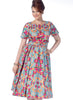 McCall's - M7086 Misses'/Women's Dolman Sleeve Dresses - WeaverDee.com Sewing & Crafts - 3