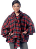 McCall's Pattern M7202 Misses' Ponchos with Hood Variations