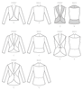 McCall's - M7254 Misses' Cardigans | Easy - WeaverDee.com Sewing & Crafts - 9