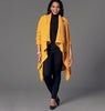 McCall's - M7262 Misses'/Women's Sweater Coat & Poncho | Easy - WeaverDee.com Sewing & Crafts - 2