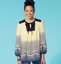 McCall's - M7284 Misses' Tops | Easy - WeaverDee.com Sewing & Crafts - 1