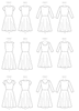 McCall's - M7313 Misses'/Women's Flared Dresses - WeaverDee.com Sewing & Crafts - 7