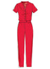 McCall's Pattern M7330 Misses' Button-Up Utility Jumpsuits & Rompers
