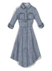 McCall's - M7351 Misses' Shirtdresses with Pockets & Belt - WeaverDee.com Sewing & Crafts - 8