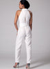 McCall's - M7366 Misses' Pleated Surplice or Plunging-Neckline Rompers, Jumpsuits & Belt - WeaverDee.com Sewing & Crafts - 8