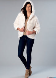 McCall's - M7511 Misses' Open-Front Jackets with Shawl Collar & Hood - WeaverDee.com Sewing & Crafts - 1