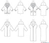 McCall's - M7511 Misses' Open-Front Jackets with Shawl Collar & Hood - WeaverDee.com Sewing & Crafts - 9
