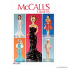 McCall's - M7520 Gowns, Stole, Dresses, Coats & Hat for 11½" Doll - WeaverDee.com Sewing & Crafts - 1