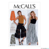 McCall's Pattern M7576 Misses' Elastic-Waist Loose Pants