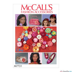 McCall's Pattern M7731 Ribbon Flowers
