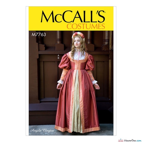 McCall's Pattern M7763 Renaissance Gown Costume