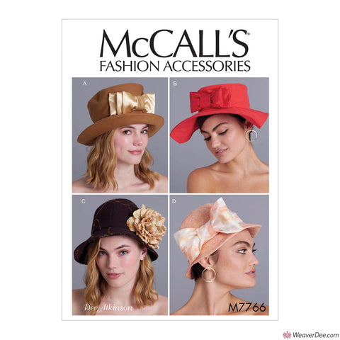 McCall's Pattern M7766 Misses' Hats