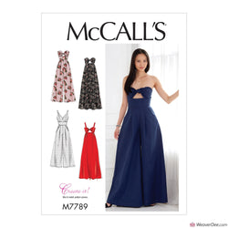 McCall's Pattern M7789 Misses' Dresses & Jumpsuits