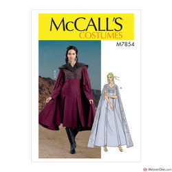 McCall's Pattern M7854 Misses' Capelet Costume