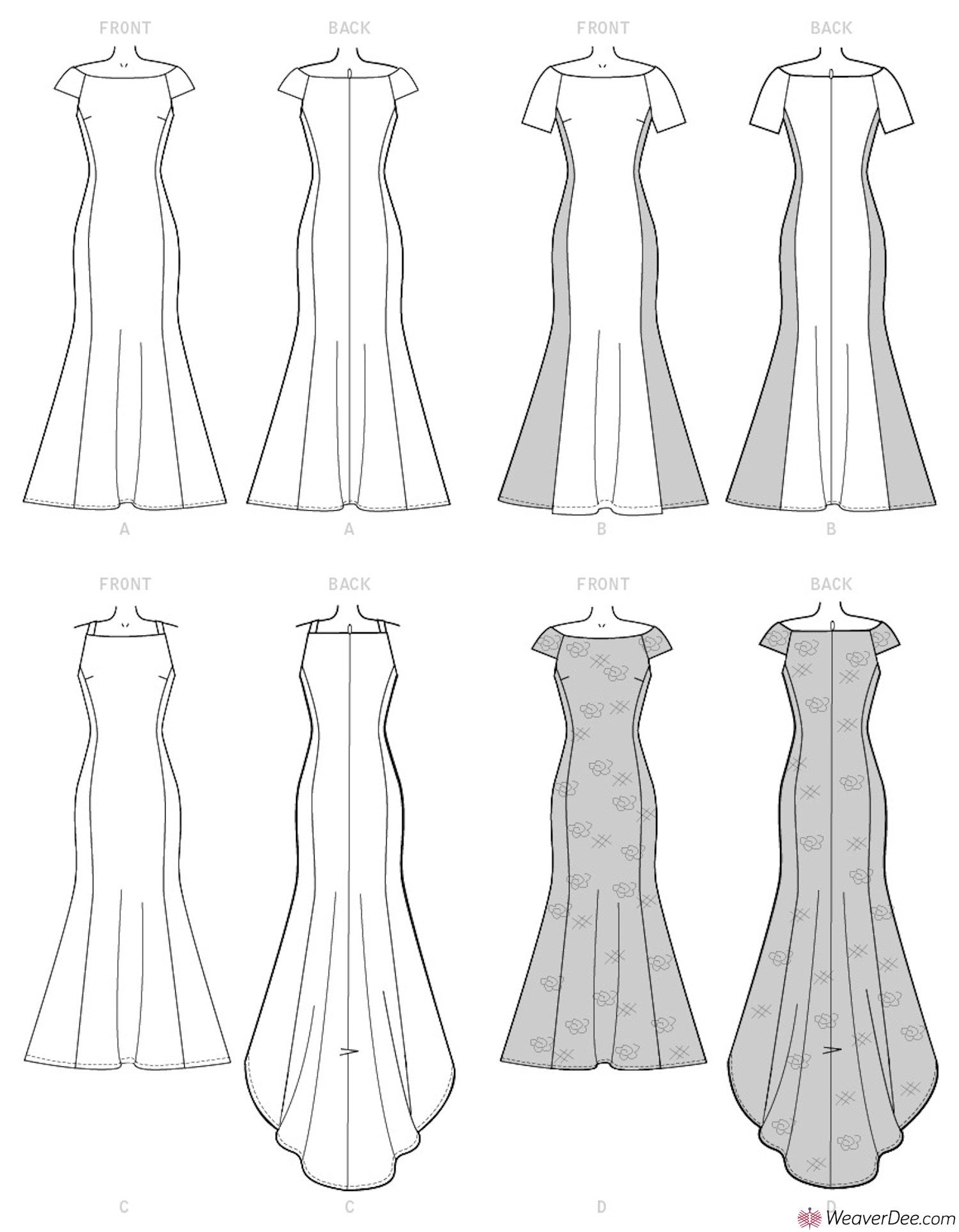 McCall's Pattern: M7865 Misses' Dresses – WeaverDee.com