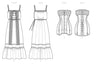 McCall's Pattern M7915 Misses' Corset Costumes