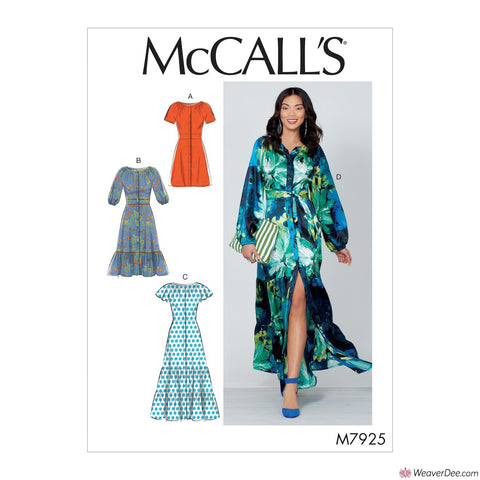 McCall's Pattern M7925 Misses' Dresses