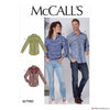 McCall's Pattern M7980 Misses' & Men's Shirts