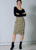 McCall's Pattern M8004 Misses' Skirt & Belt