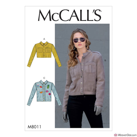 McCall's Pattern M8011 Misses' Jackets