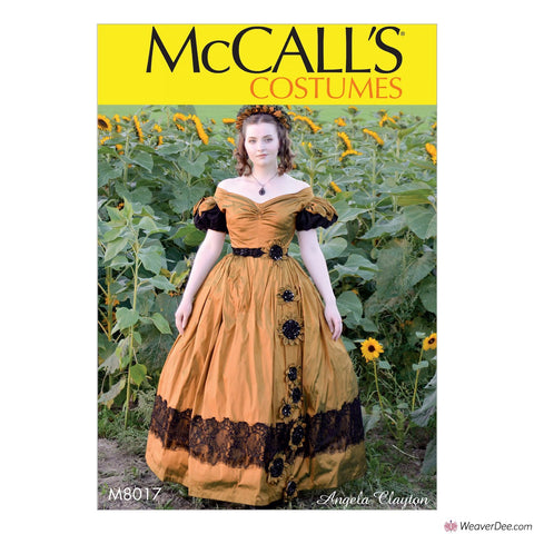 McCall's Pattern M8017 Misses' Costume - 18th Century Baroque