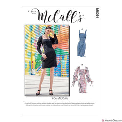 McCall's Pattern M8034 Misses'/Misses' Petite Dresses #CoraMcCalls