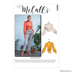 McCall's Pattern M8043 Misses Tops #AlisterMcCalls