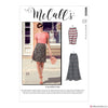McCall's Pattern M8055 Misses' Straight or A-line Skirts In 7 Lengths #TillieMcCalls