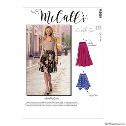 McCall's Pattern M8061 Misses' Flared Skirts #EveMcCalls