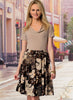 McCall's Pattern M8061 Misses' Flared Skirts #EveMcCalls