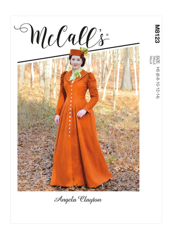 McCall's Pattern M8123 Misses' Victorian Coat